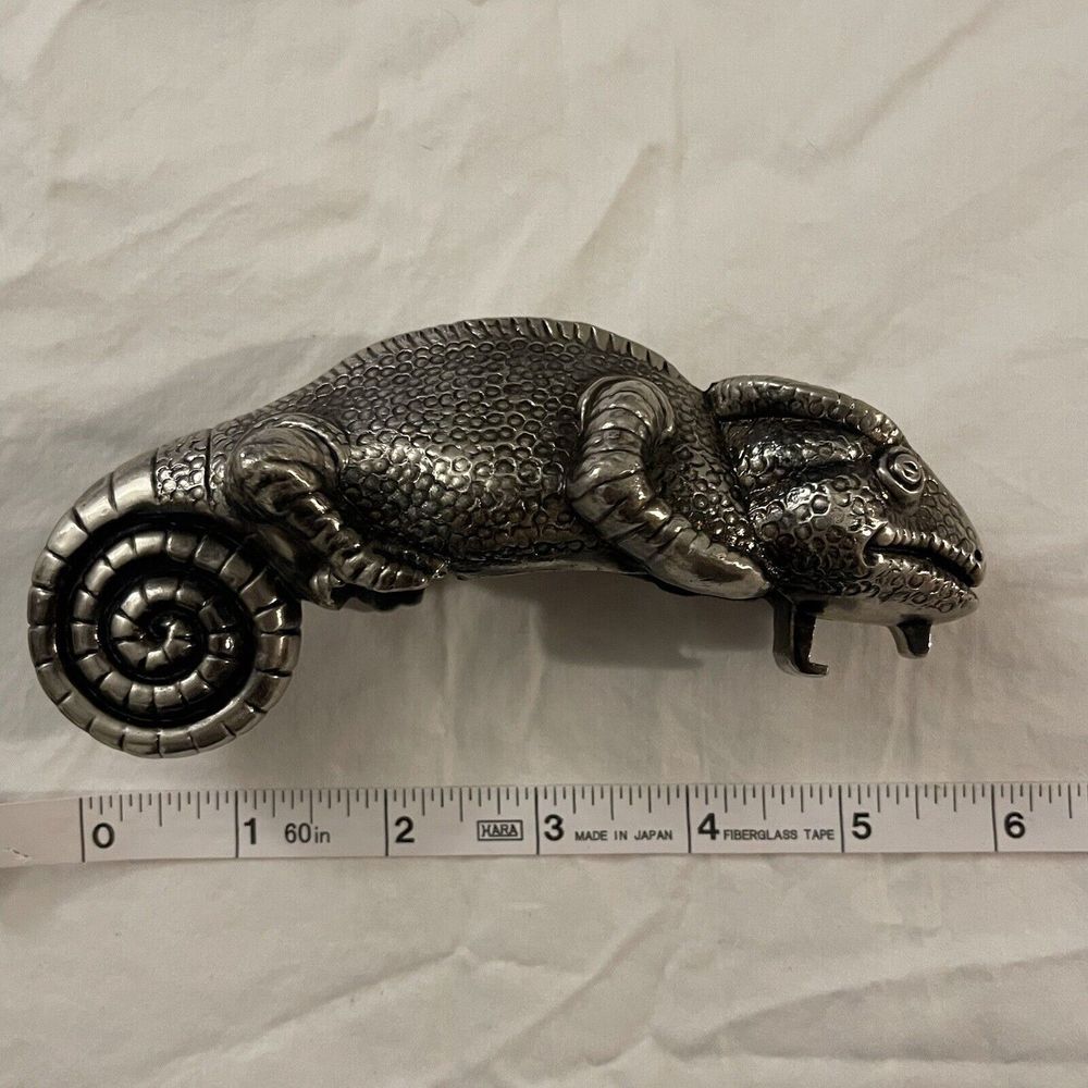 Anheuser-Busch Pewter Louis the Lizard Bottle Opener - Picture 10 of 11